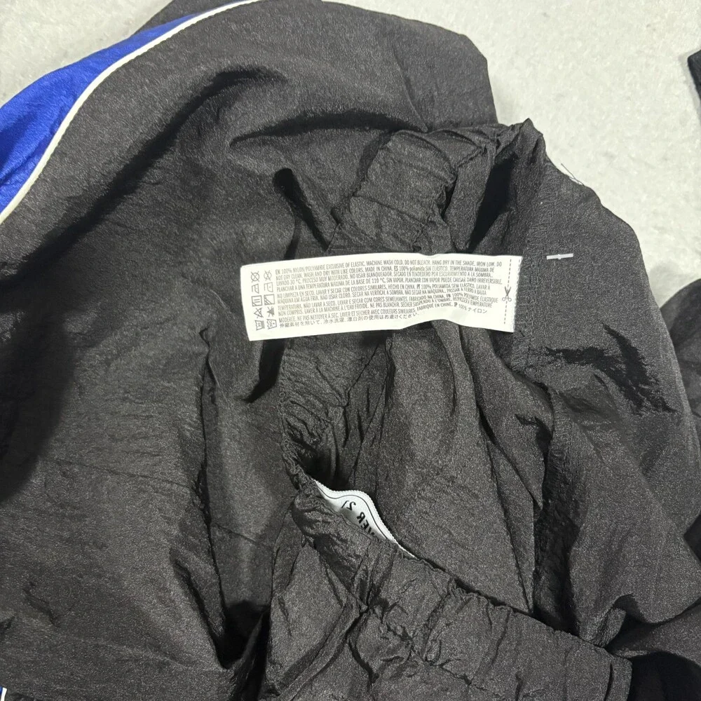 Forever 21 NWT Track Pants Black and Blue Men's Size XL
